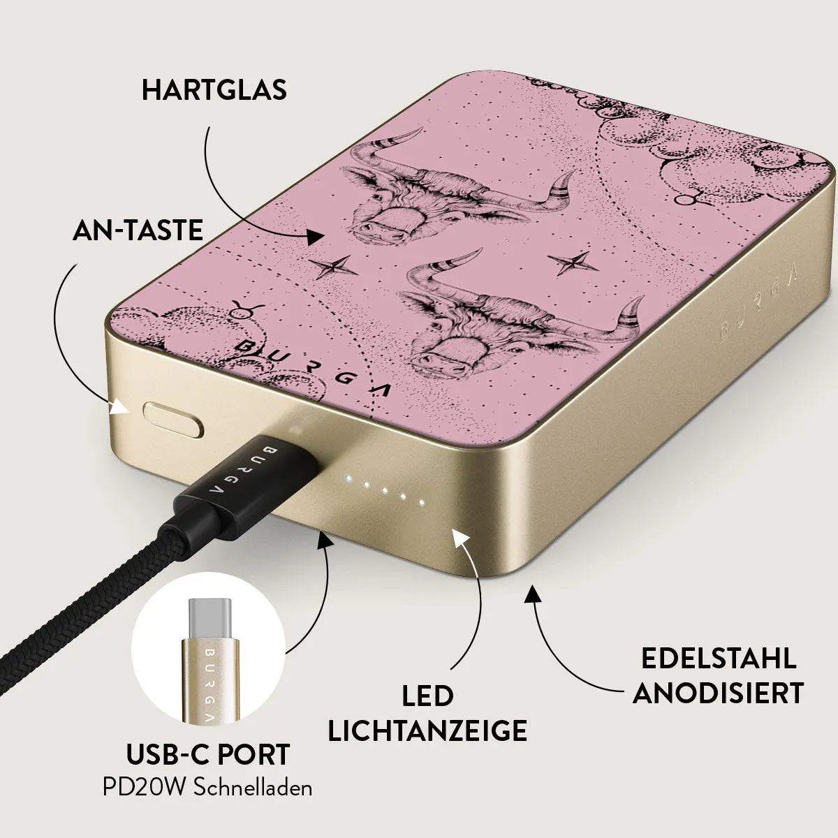 Taurus - Magnetic Powerbank