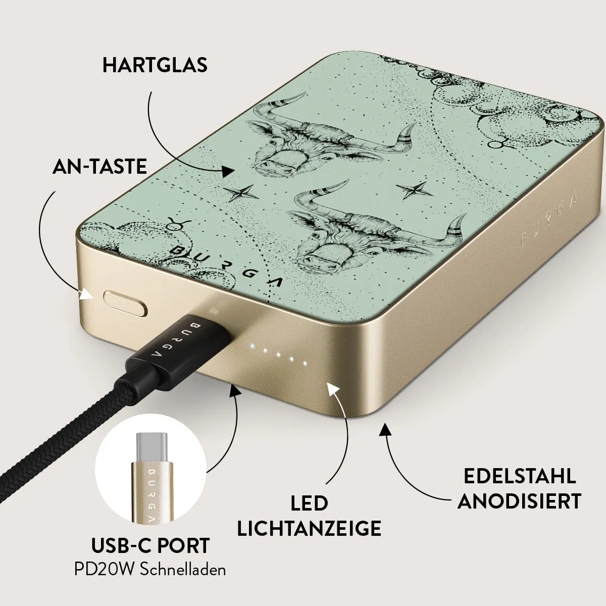 Taurus - Magnetic Powerbank