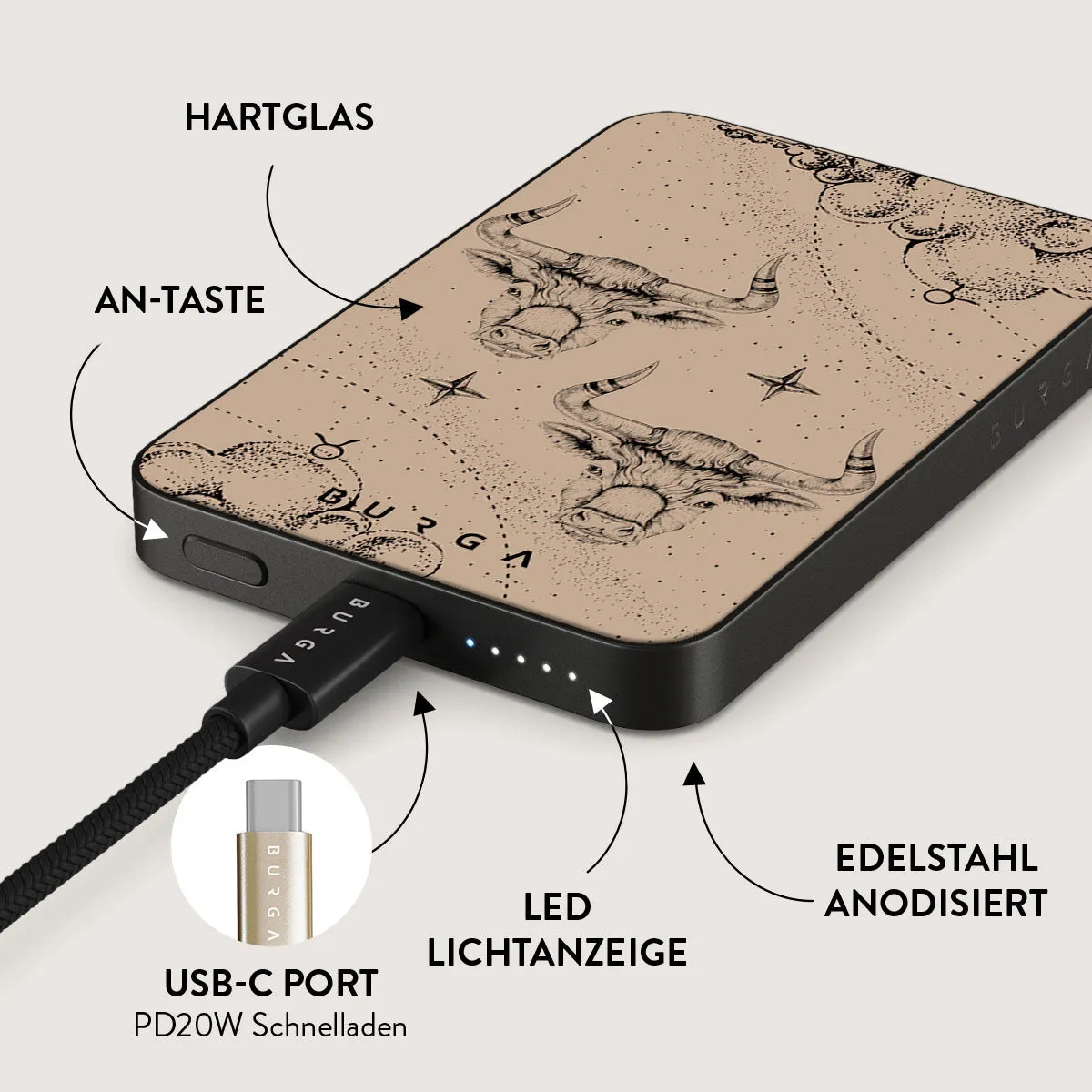 Taurus - Magnetic Powerbank