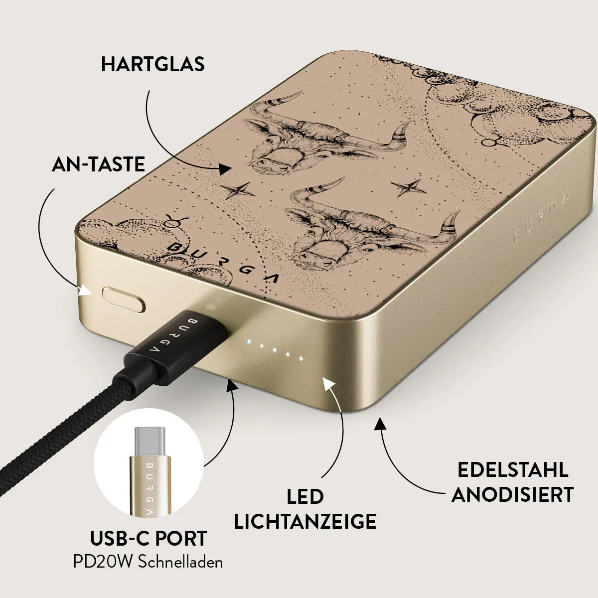 Taurus - Magnetic Powerbank
