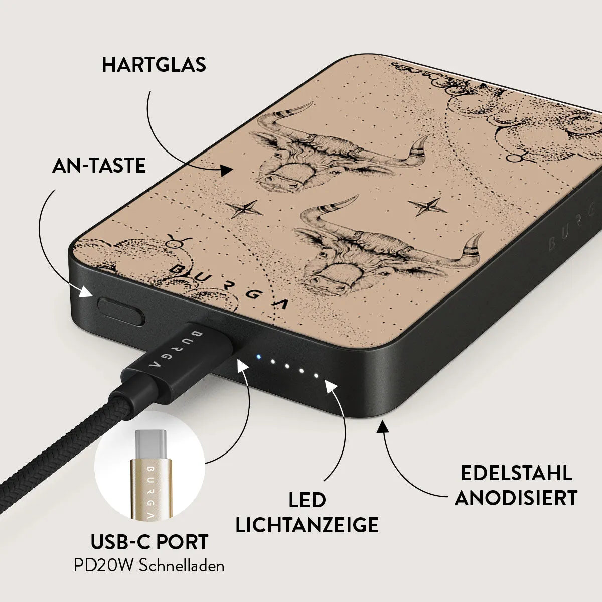 Taurus - Magnetic Powerbank