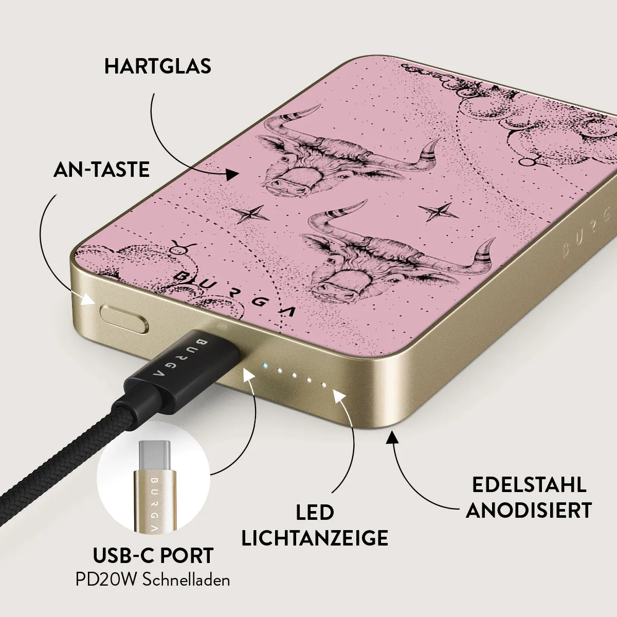 Taurus - Magnetic Powerbank