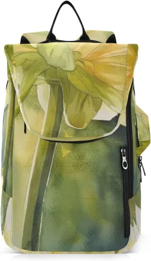 Tennis Bag Tennis Backpack for Women Men, Tennis Bag Holds 2 Rackets, Pickleball Paddles Balls, Badminton Squash, Flower (14)