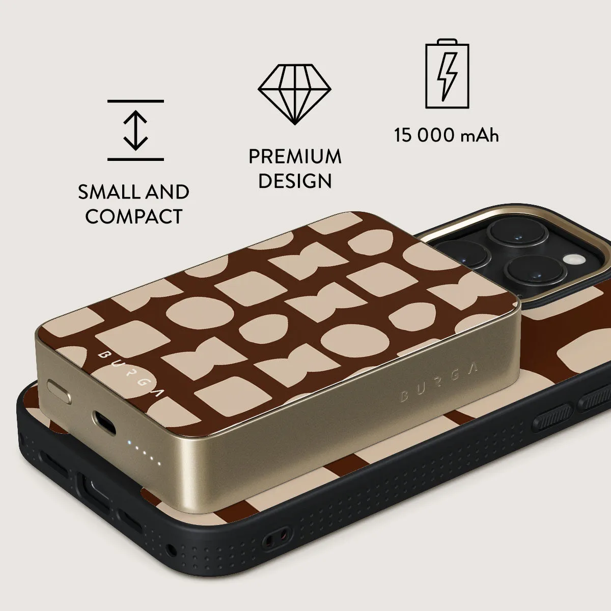 Terracotta - Magnetic Power Bank