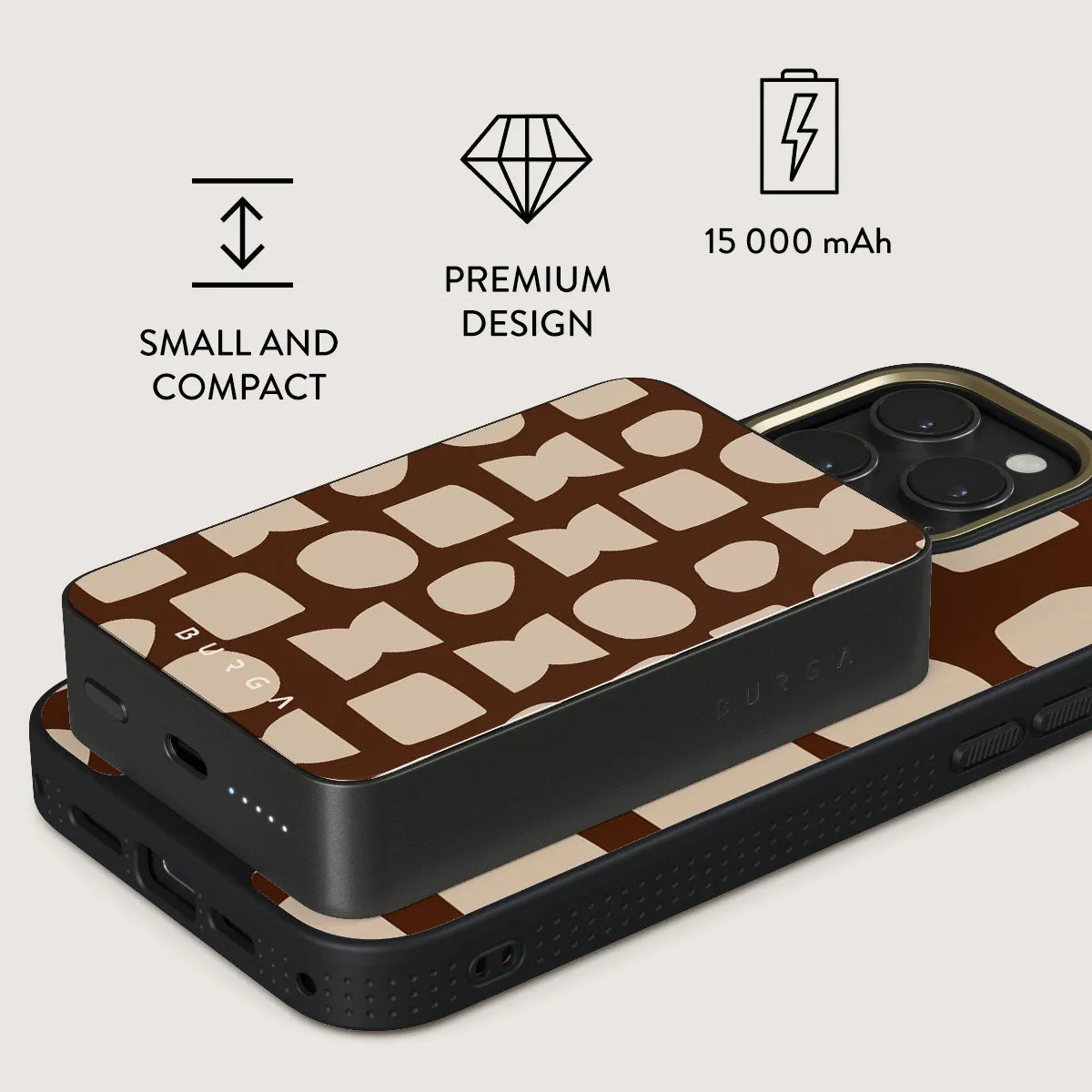 Terracotta - Magnetic Power Bank