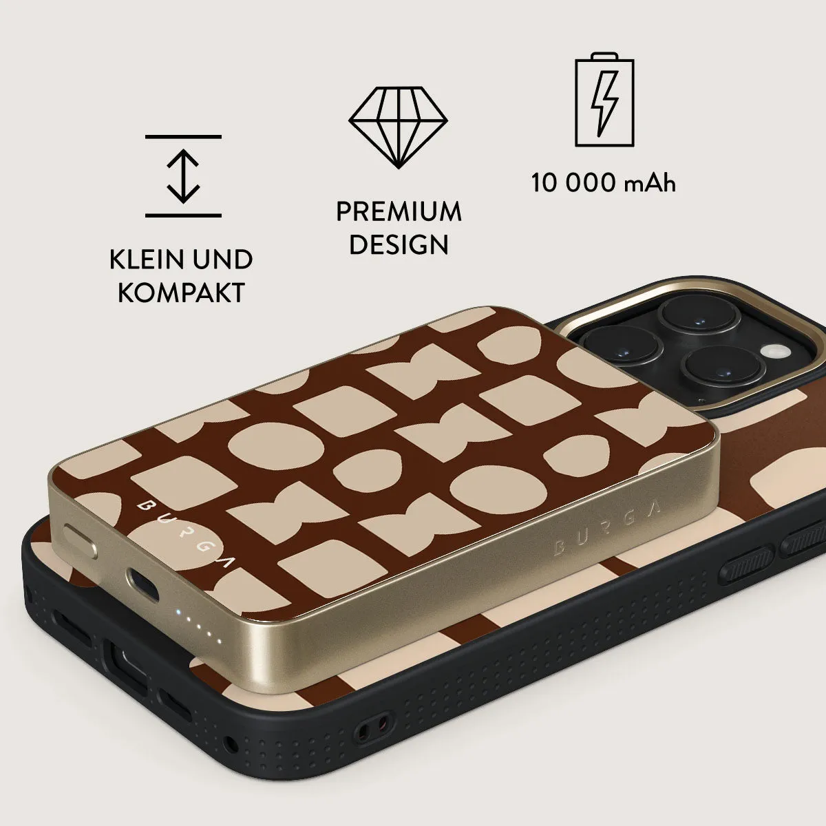 Terracotta - Magnetic Powerbank