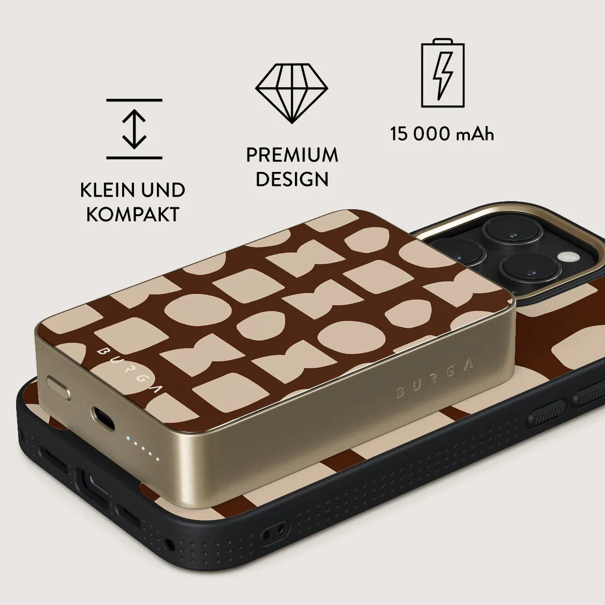 Terracotta - Magnetic Powerbank