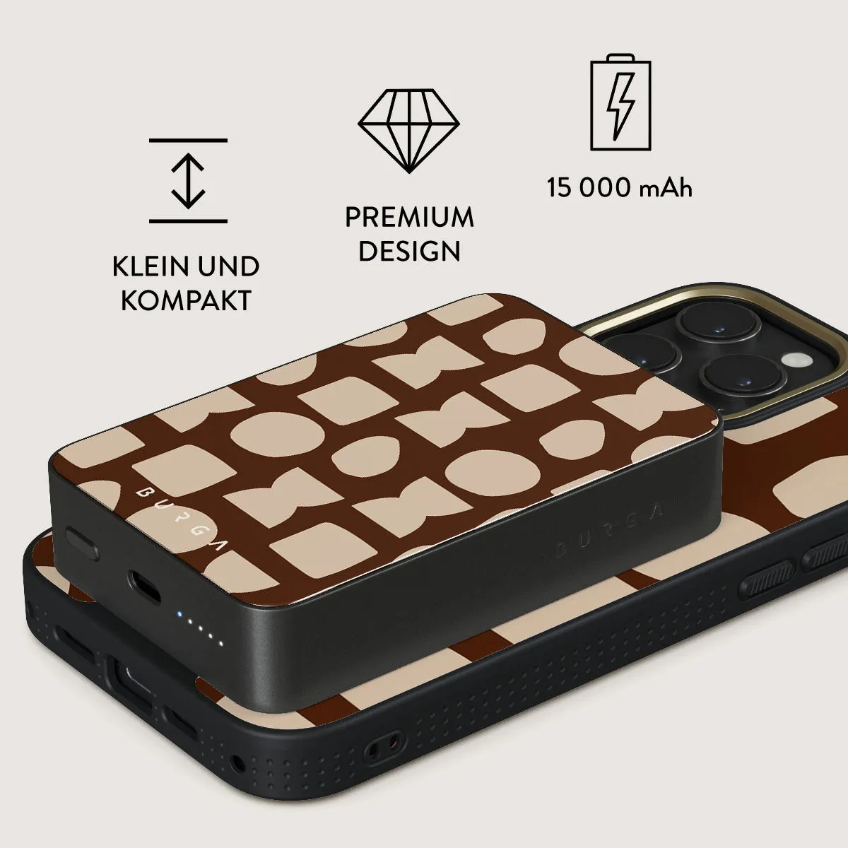 Terracotta - Magnetic Powerbank