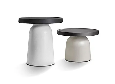 Thick Top Side Table -High-