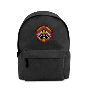 Tiki Face One Embroidered Backpack