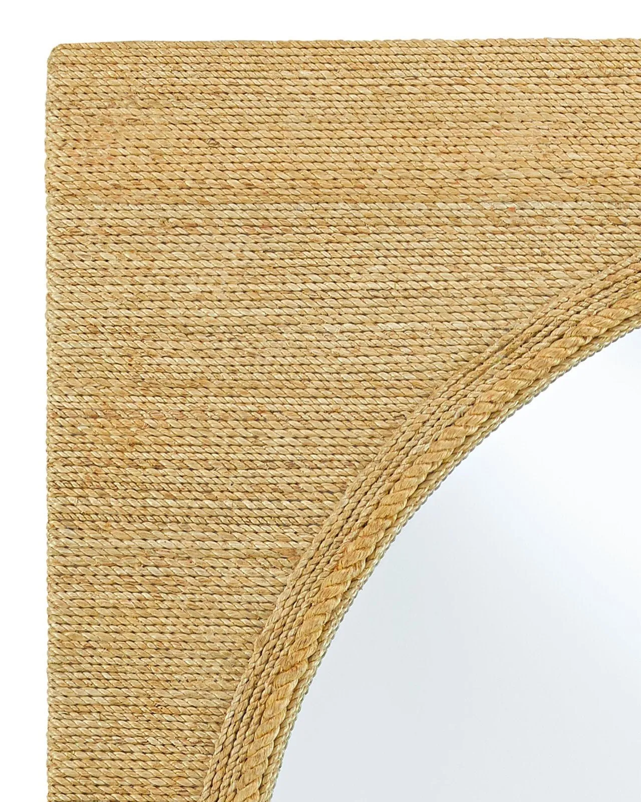 Tisbury Large Square Rope Mirror