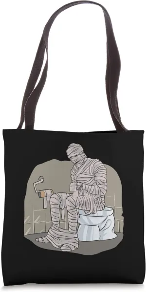 Too Much Toilet Paper Ancient Tradition Mummy Tote Bag