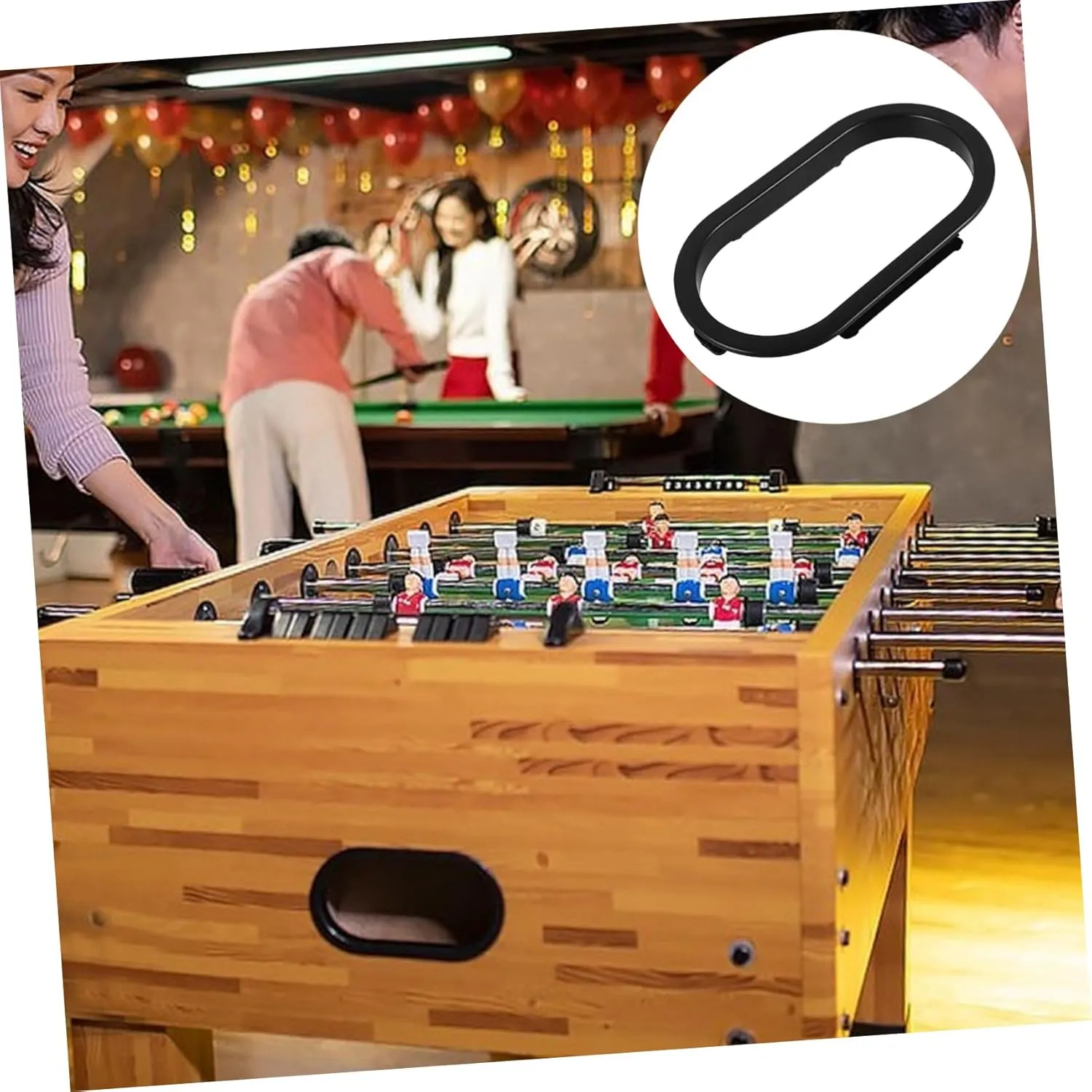 Totority Football Table Accessories Foosball Table Top Foosball Goal Frame Attachment Replacement Goal Frame for
