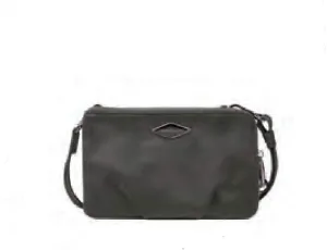 Travelon Anti-Theft Parkview Double Zip Crossbody Clutch