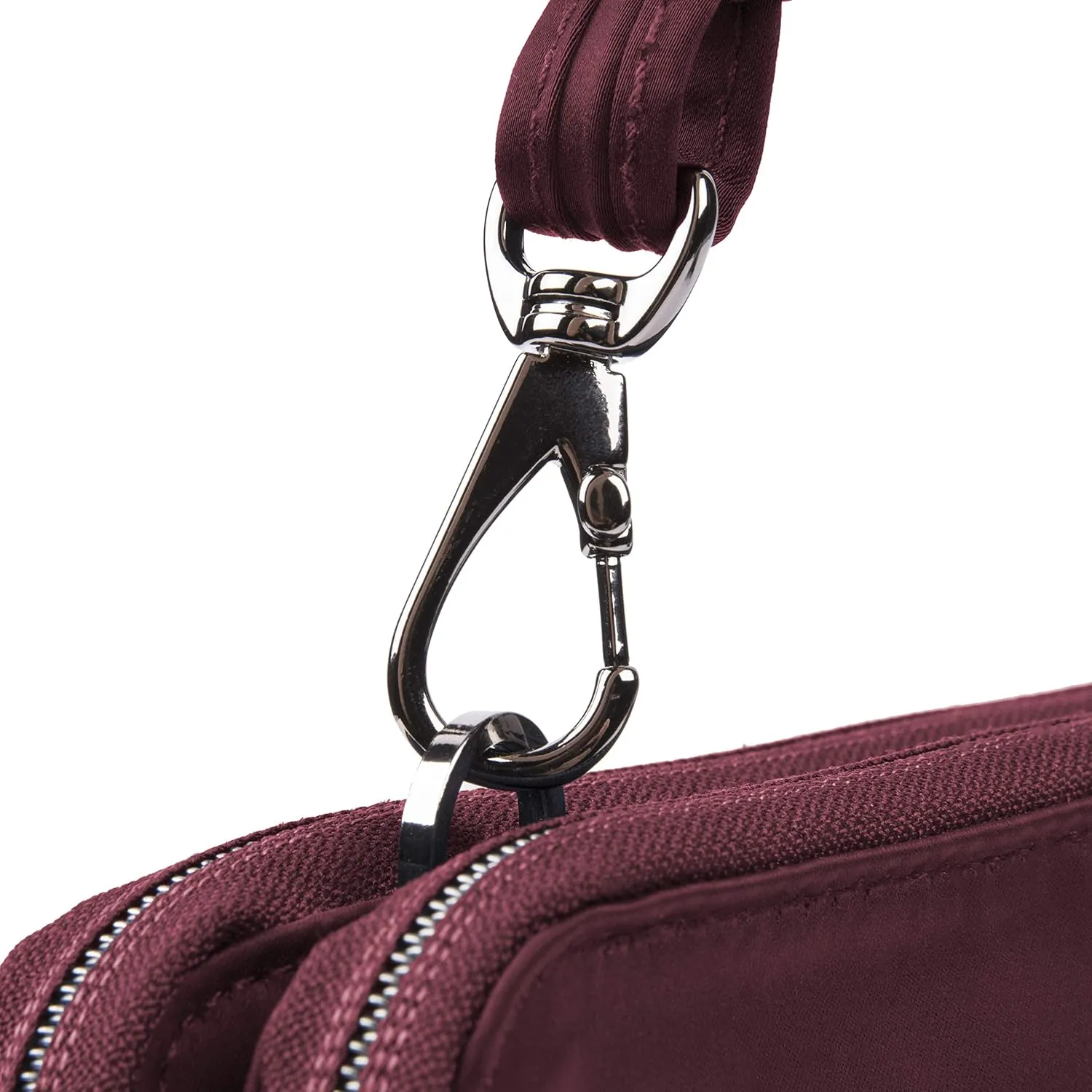 Travelon Anti-Theft Parkview Double Zip Crossbody Clutch