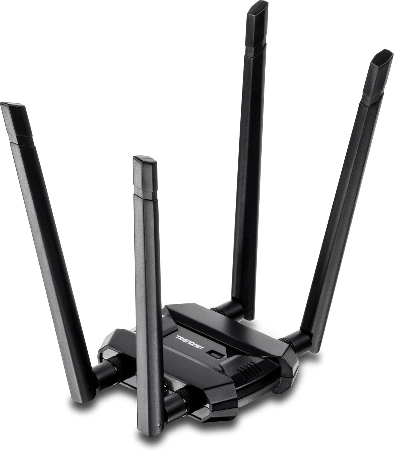 TRENDnet AC1900 High Power Dual Band Wireless USB Adapter, TEW-809UB, Stream 4K HD Video, Windows-Mac OS Compatible, USB 3.0 to USB Type A, Black (Pack of 1)