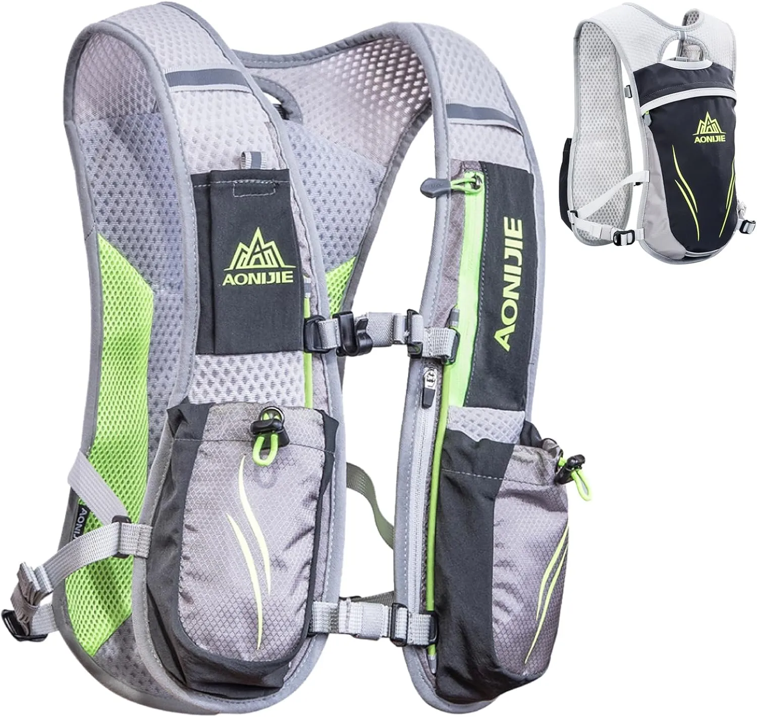 TRIWONDER Running Hydration Vest Water Pack Backpack for Women Men 5.5L 5L Runner Trail Race Marathon Cycling Hiking Jogging
