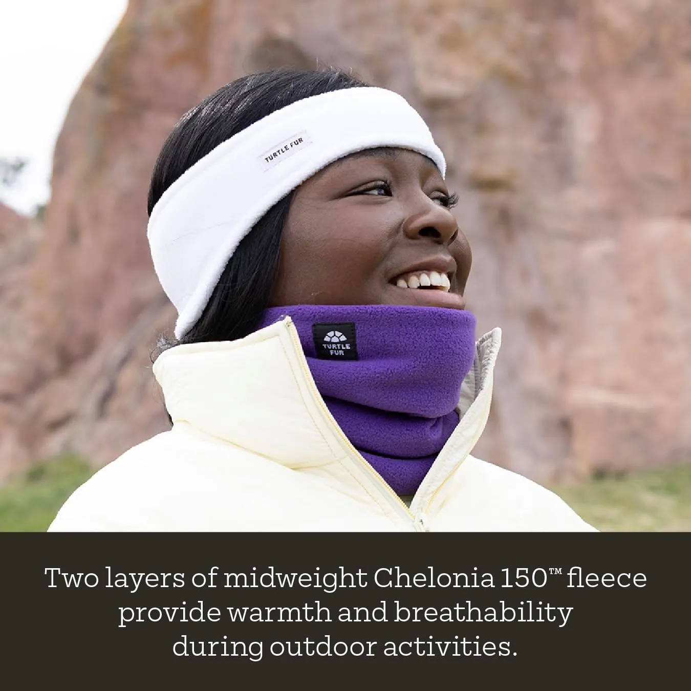 Turtle Fur Chelonia 150 Classic Fleece Double-Layer Neck Warmer