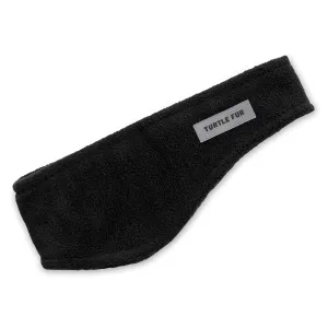 Turtle Fur Double-Layer Bang Band, Chelonia 150 Fleece Headband,Black,One Size