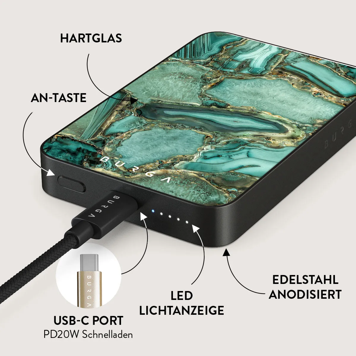 Ubud Jungle - Magnetic Powerbank