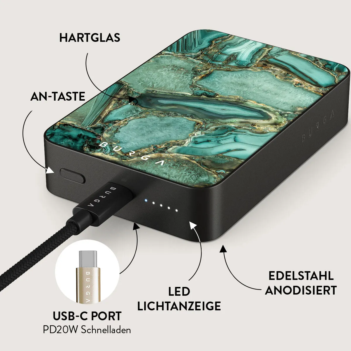 Ubud Jungle - Magnetic Powerbank