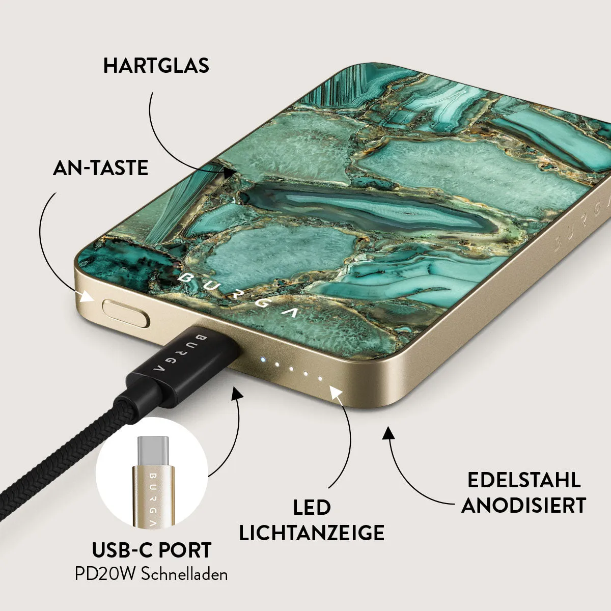 Ubud Jungle - Magnetic Powerbank