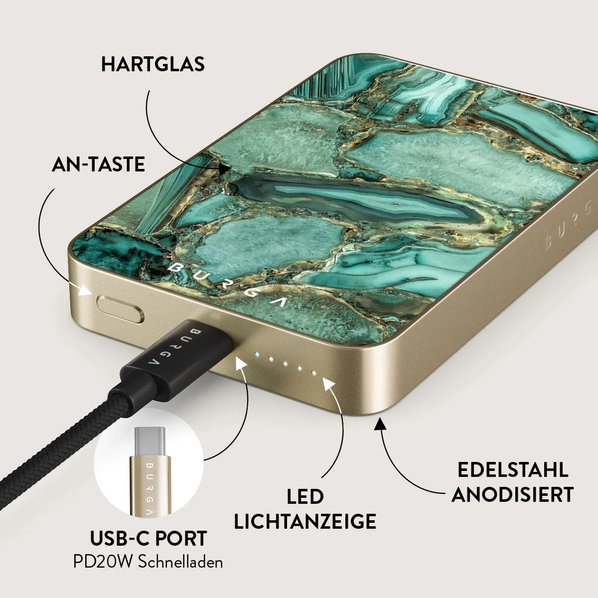 Ubud Jungle - Magnetic Powerbank