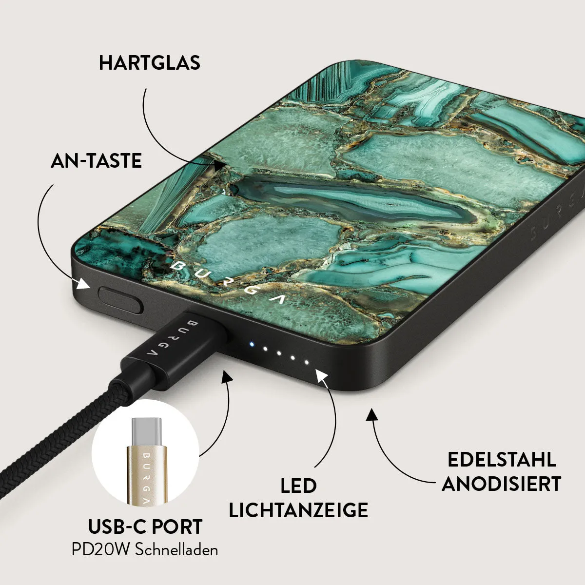 Ubud Jungle - Magnetic Powerbank