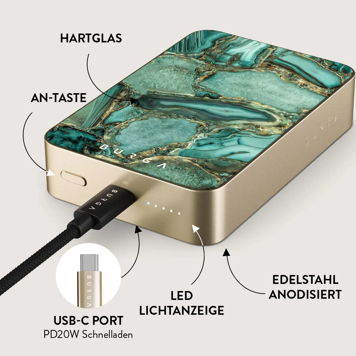 Ubud Jungle - Magnetic Powerbank