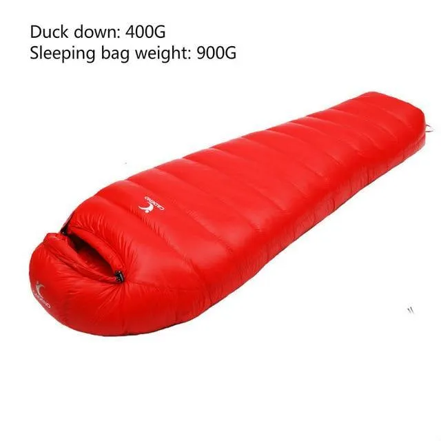 UltraLight Duck Down Mummy Style Sleeping Bag