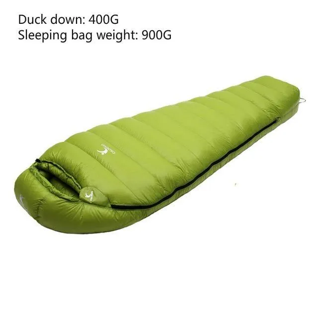 UltraLight Duck Down Mummy Style Sleeping Bag
