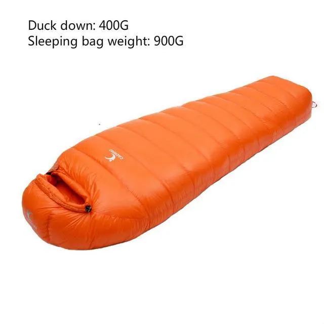 UltraLight Duck Down Mummy Style Sleeping Bag
