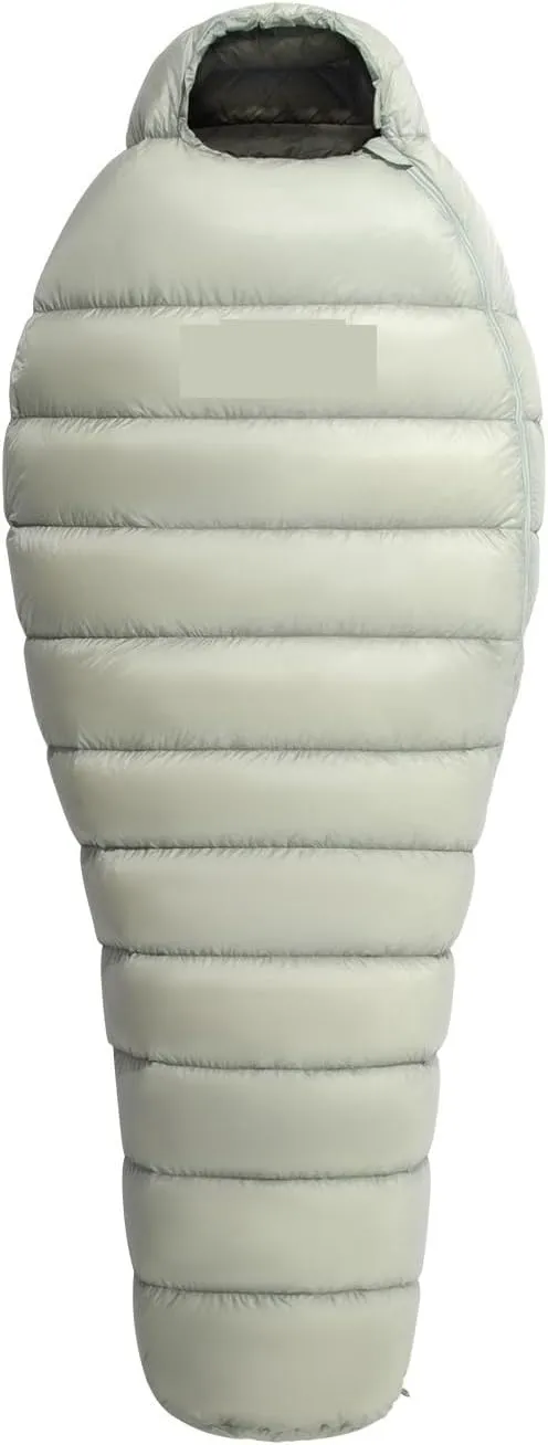 Ultralight Goose Down Mummy Sleeping Bag - 90% Down Fill, 860FP, Ideal for Winter Camping & Hiking