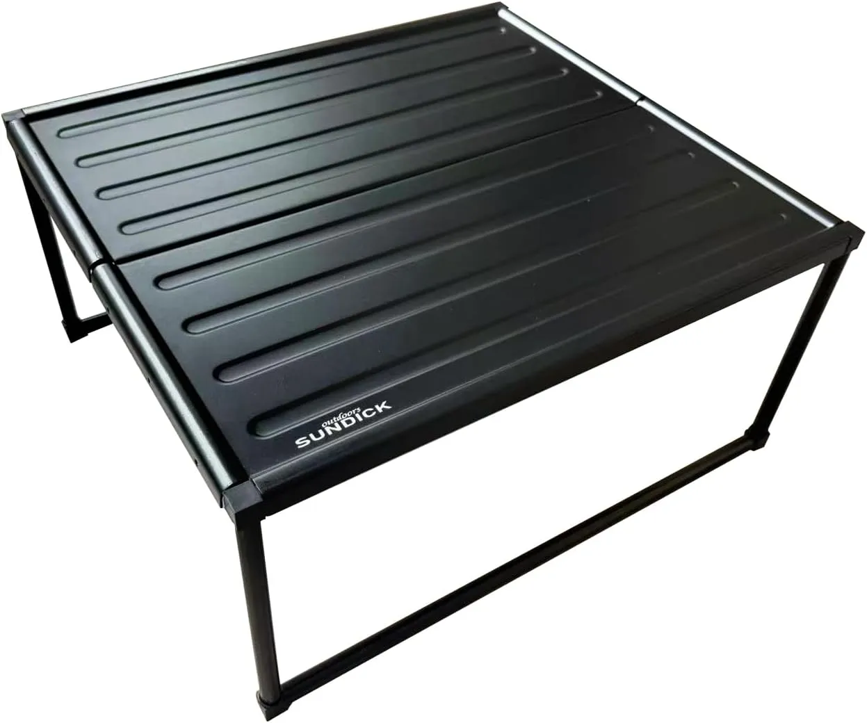 Ultralight Portable Camping Table Aluminum Camp Table Folding Beach Table with Storage Bag for Camping Hiking Backpacking Outdoor Picnic