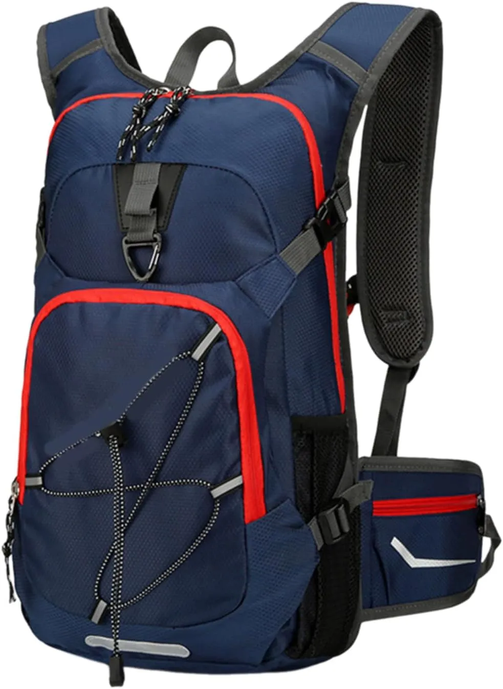 Unisex Large Capacity Backpack Hiking Camping Cycling Daypack With Helmets Storage Holder Hydrations Pack