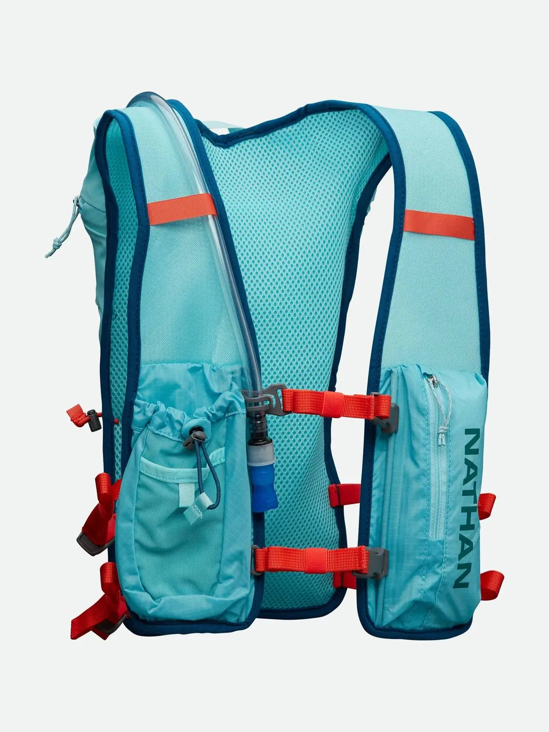 Unisex Quickstart 2.0 6 Liter Hydration Pack In Breezy Blue/storm Green