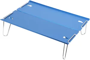 up Portable Aluminum Table Foldable Outdoor Tea Table Perfect for Camping