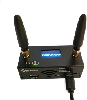Upgraded MMDVM Duplex Hotspot Radio WiFi Digital Voice Modem Work UHF VHF Dual Band Support DMR Dstar YSF P25 Fusion Raspberry Pi Zero W Two Colors OLED