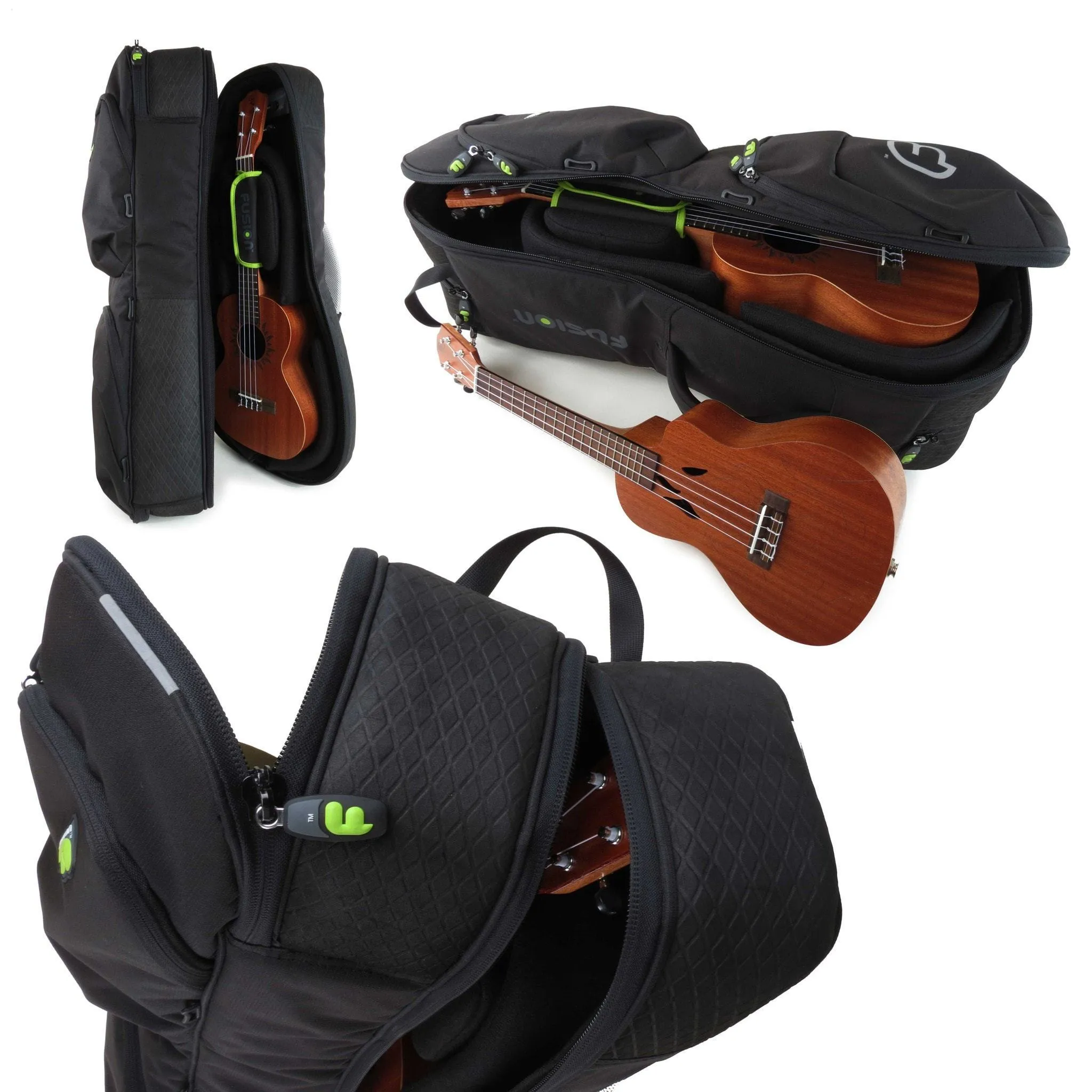 Urban Double Concert/Tenor Ukulele Bag