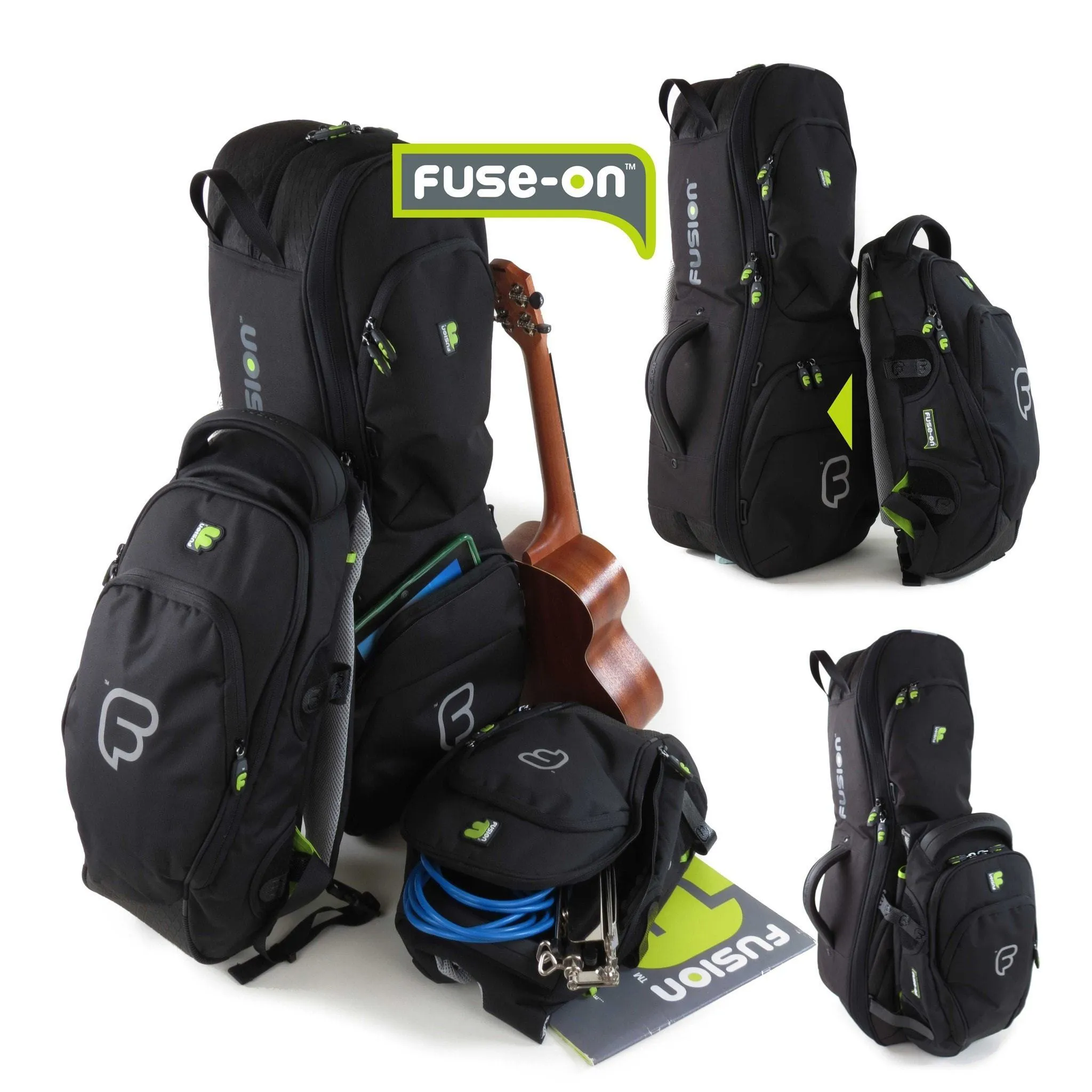 Urban Double Concert/Tenor Ukulele Bag