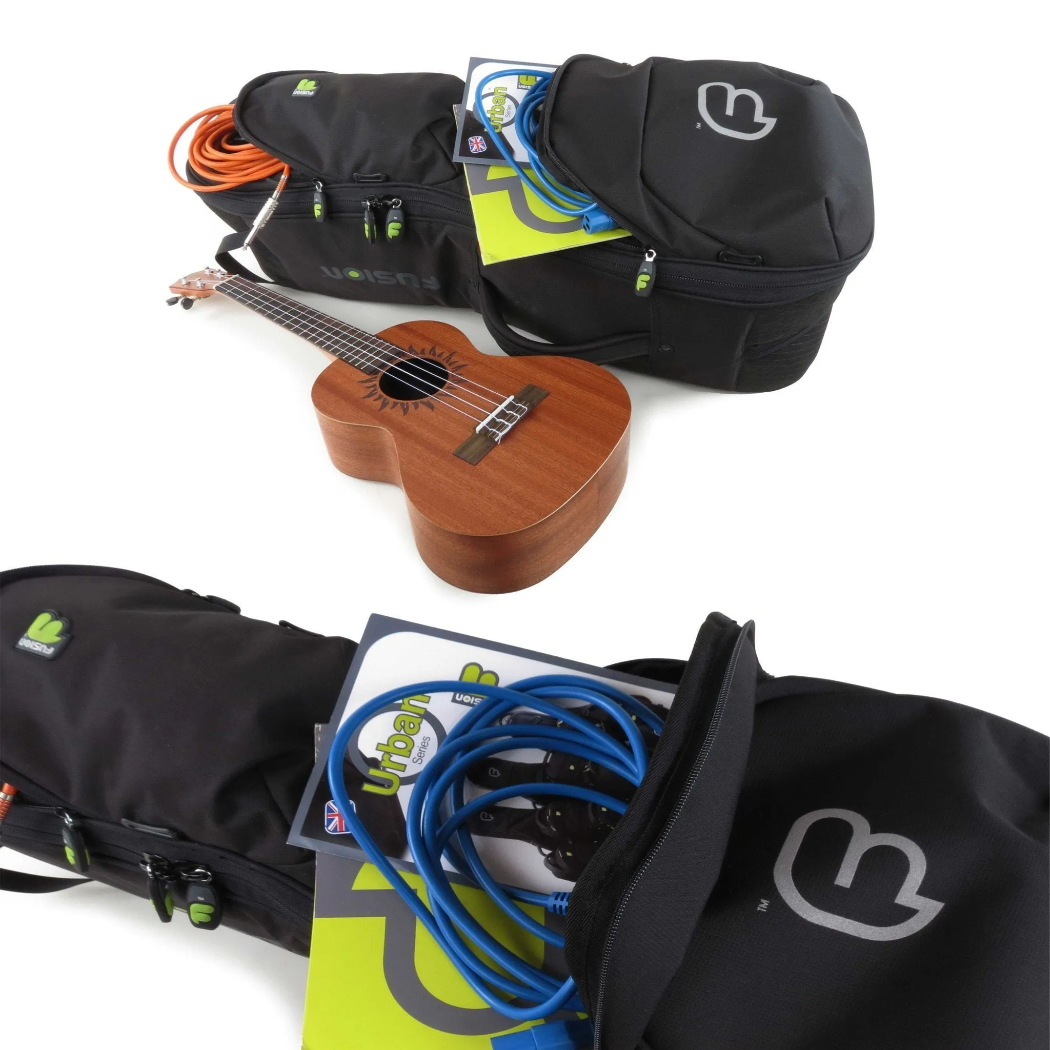 Urban Double Concert/Tenor Ukulele Bag