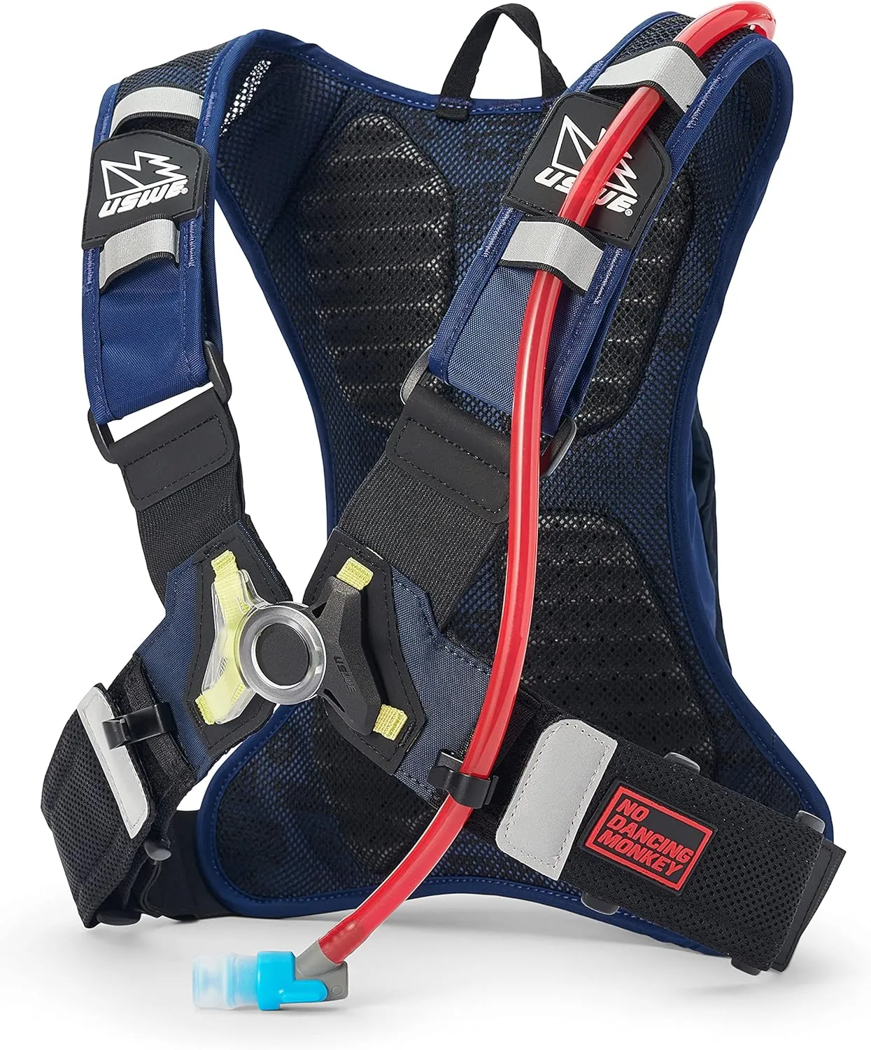 USWE Moto Hydro Hydration Pack - with Water Bladder, a High End, Bounce Free Backpack for Enduro and Off-Road Motorcycle
