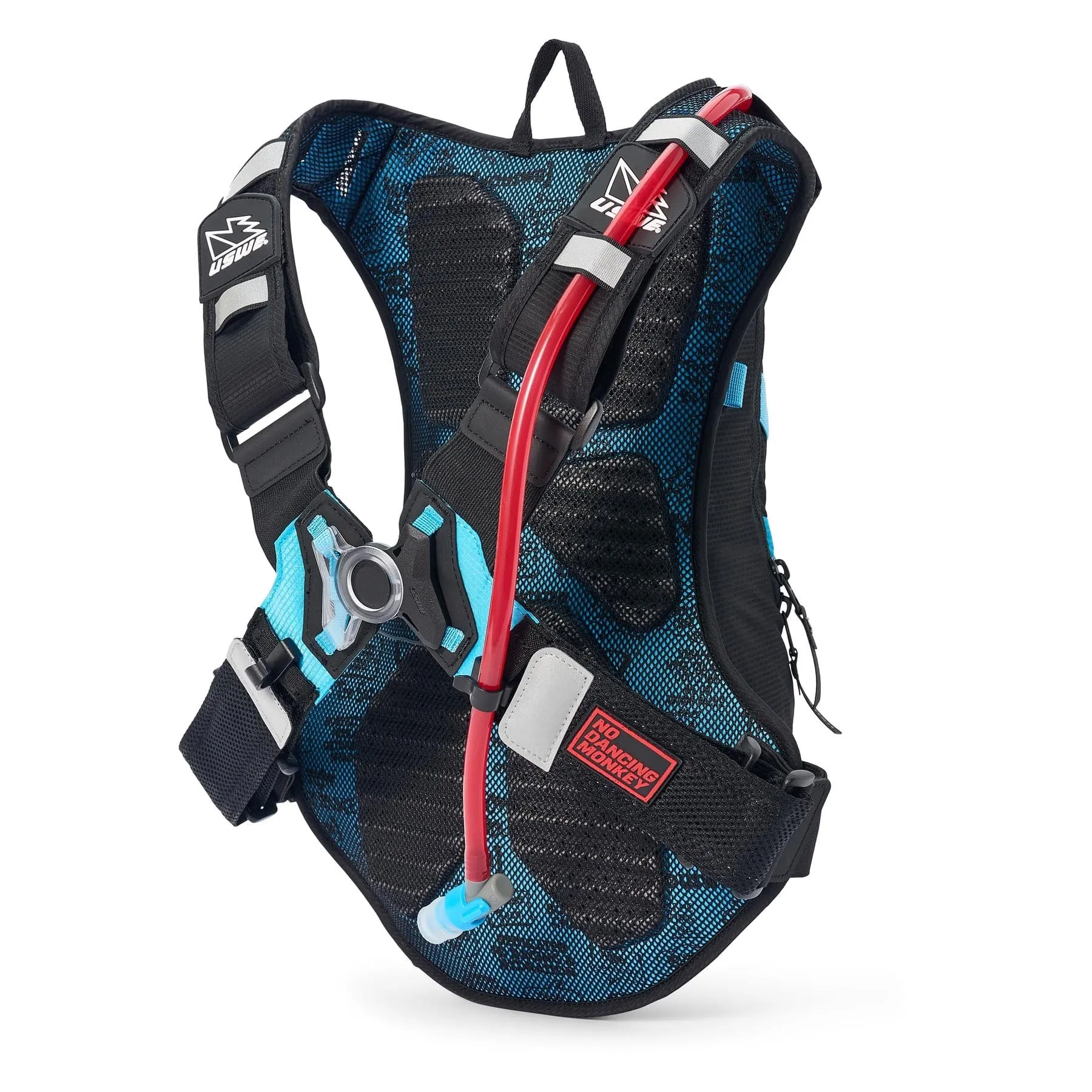 USWE MTB Hydro 8L Hydration System Backpack - Black/Horizon Blue
