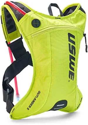 USWE Outlander 2L Hydration Backpack (Crazy Yellow)