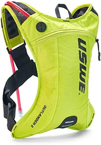 USWE Outlander 2L Hydration Backpack (Crazy Yellow)