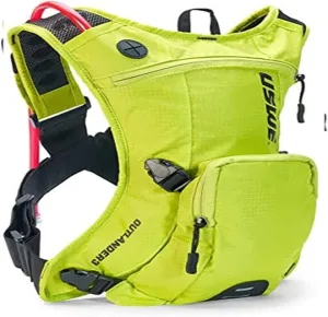 USWE Outlander 3 Liter Backpack w/1.5L Hydration Bladder (CrazyYellow)