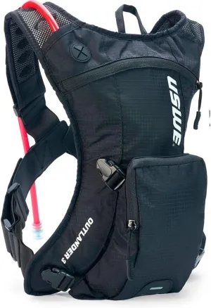 USWE Outlander 3L Extra Small Hydration Pack with 1.5L/50 oz Water Bladder, Hydration Backpack - Backpack for Cycling, MTB, Trail Running & More,