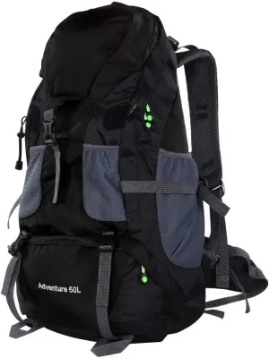 VBESTLIFE Hiking Backpack, 50L Bag Camping Climbing Outdoor Travel Hiking Backpack (Black)