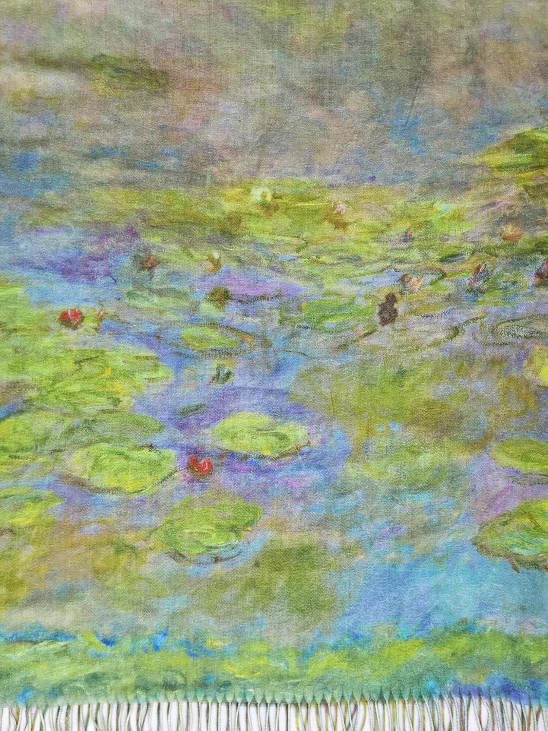 VENVSBEE Reversible Soft Cashmere Feel Scarf Large Shawl Wrap Double-side Art Print Warm Pashmina Klimt Van Gogh Gifts