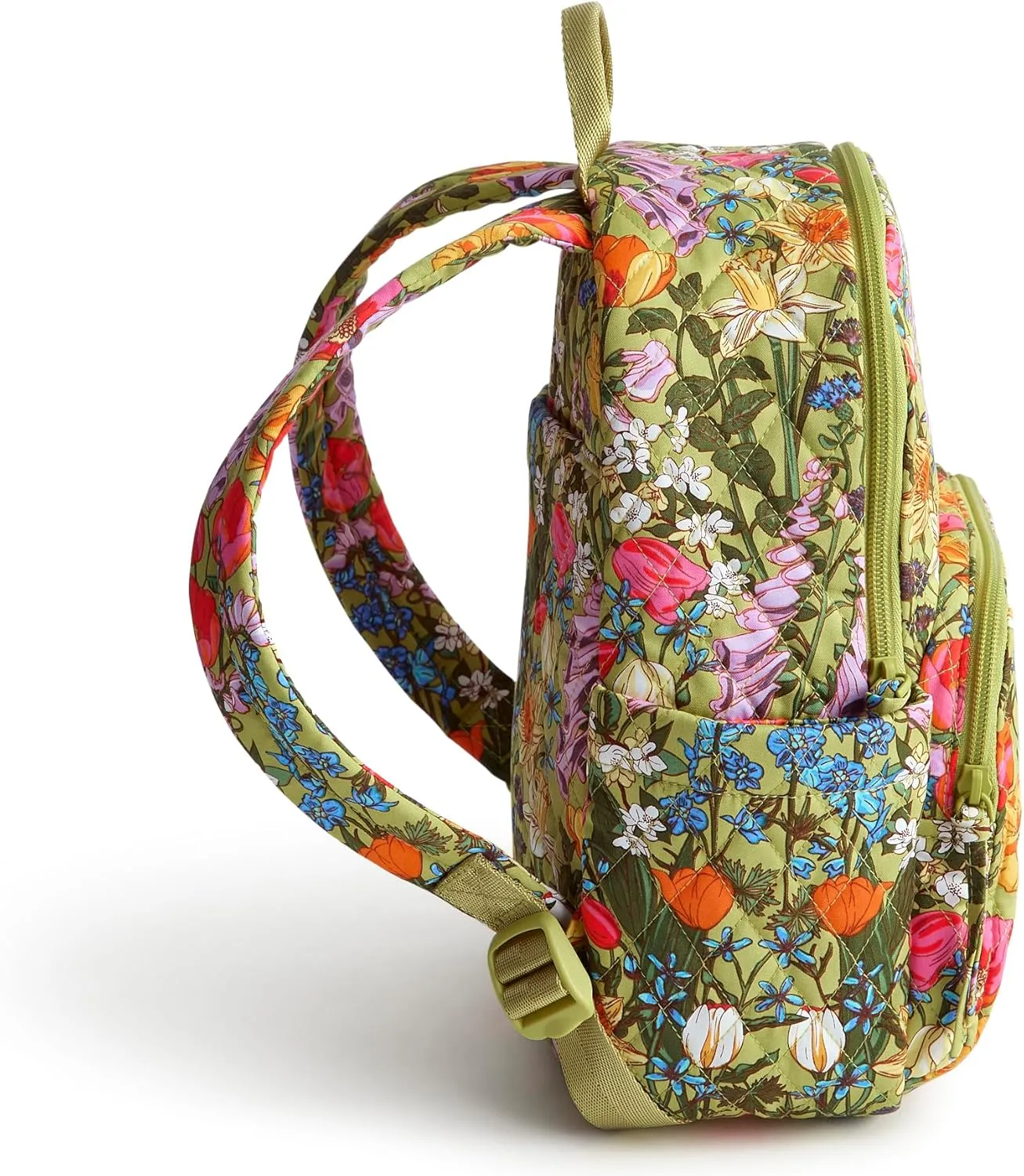 Vera Bradley Premium Cotton Small Banbury Backpack, Meadow Bouquet